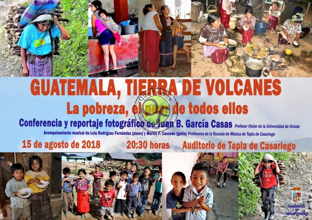 Conferencia sobre Guatemala en Tapia de Casariego