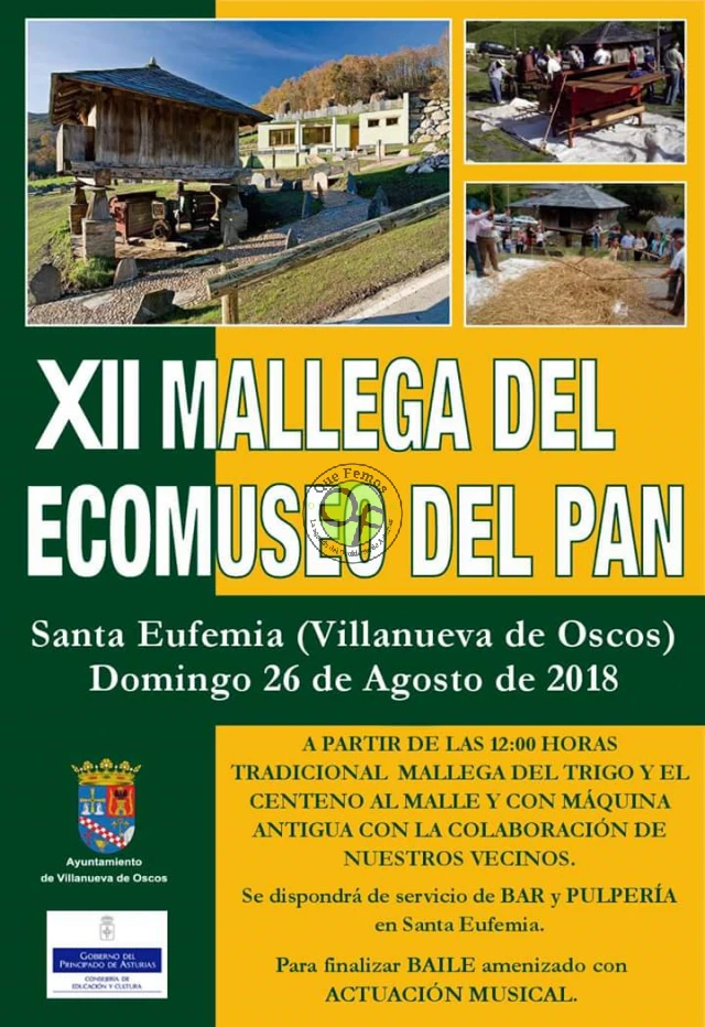 XII Mallega del Ecomuseo del Pan 2018