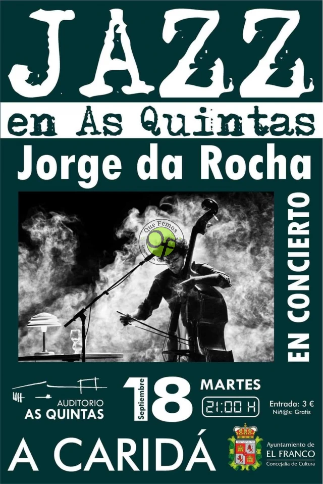 Jorge da Rocha ofrecerá un concierto en As Quintas