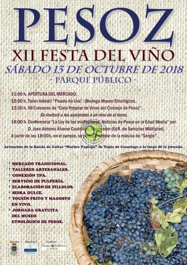 XII Festa del Viño 2018 en Pesoz