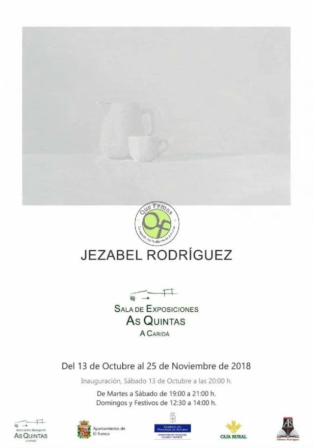 Exposición de Jezabel Rodríguez en As Quintas