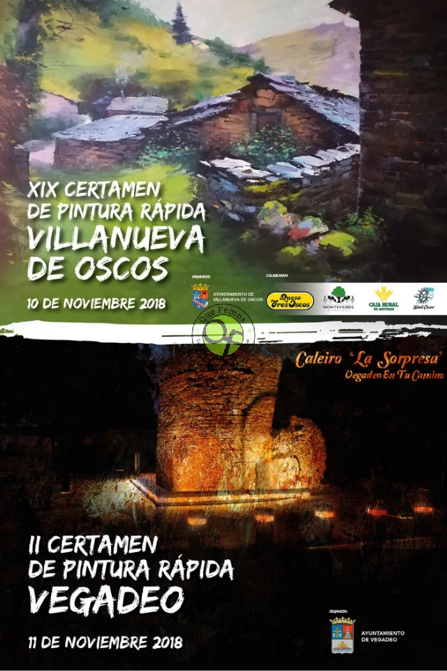 XIX Certamen Nacional de Pintura Rápida de Villanueva de Oscos 2018