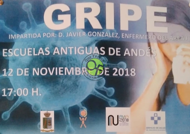 Charla sobre la gripe en Andés