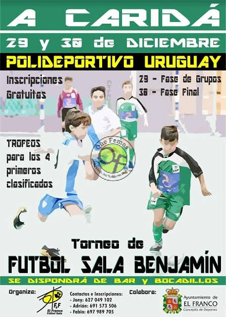 Torneo de Fútbol Sala Benjamín en A Caridá 2018