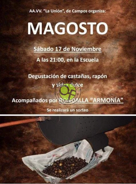 La localidad tapiega de Campos celebra un gran Magosto