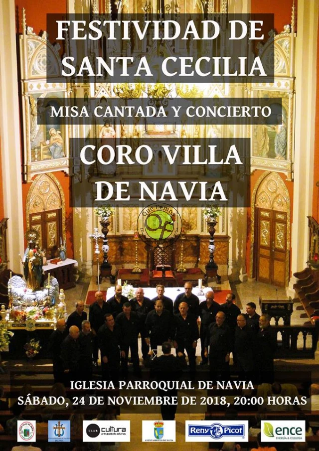 Concierto de Santa Cecilia 2018 en Navia