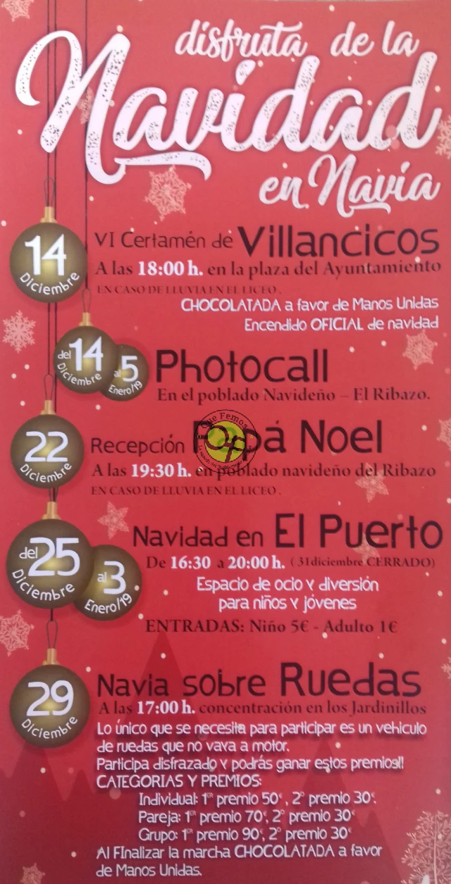 Navidad 2018 en Navia
