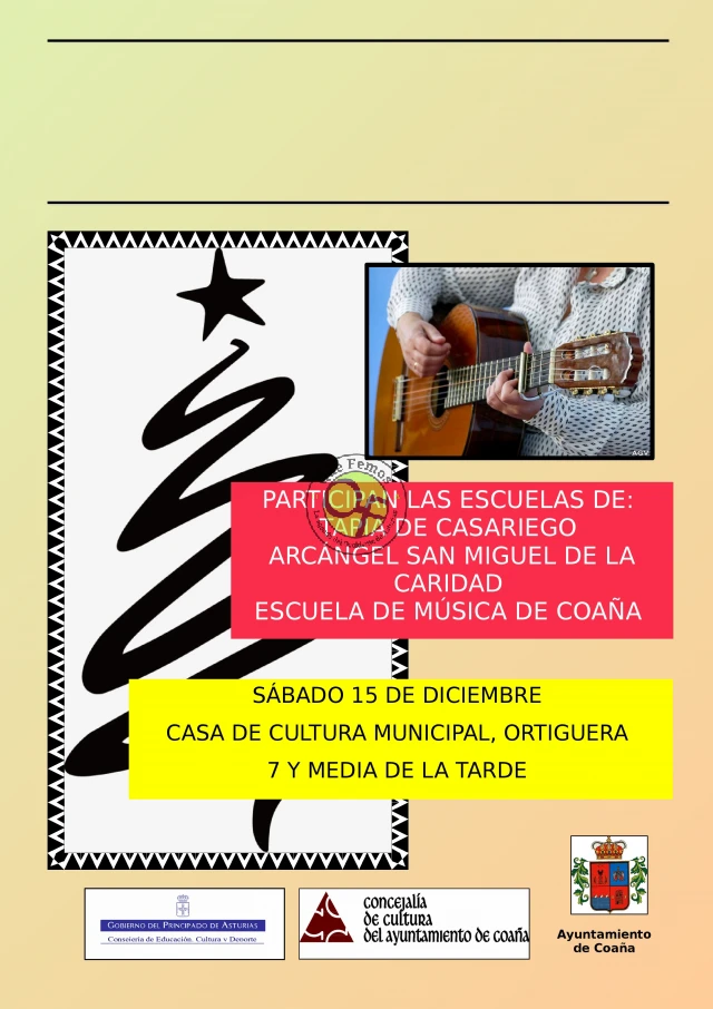 II Encuentro de Guitarra Intercentros en Coaña 2018