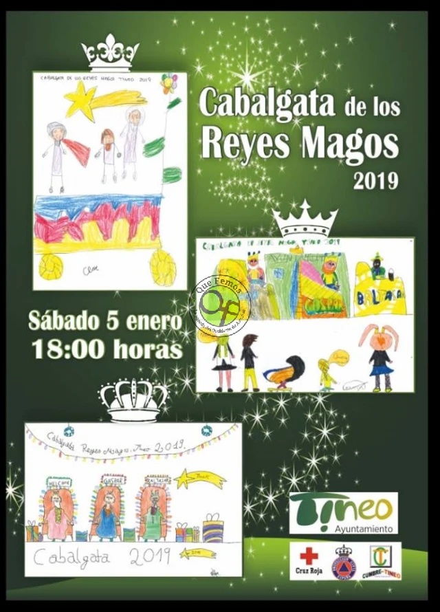 Cabalgata de los Reyes Magos 2019 en Tineo