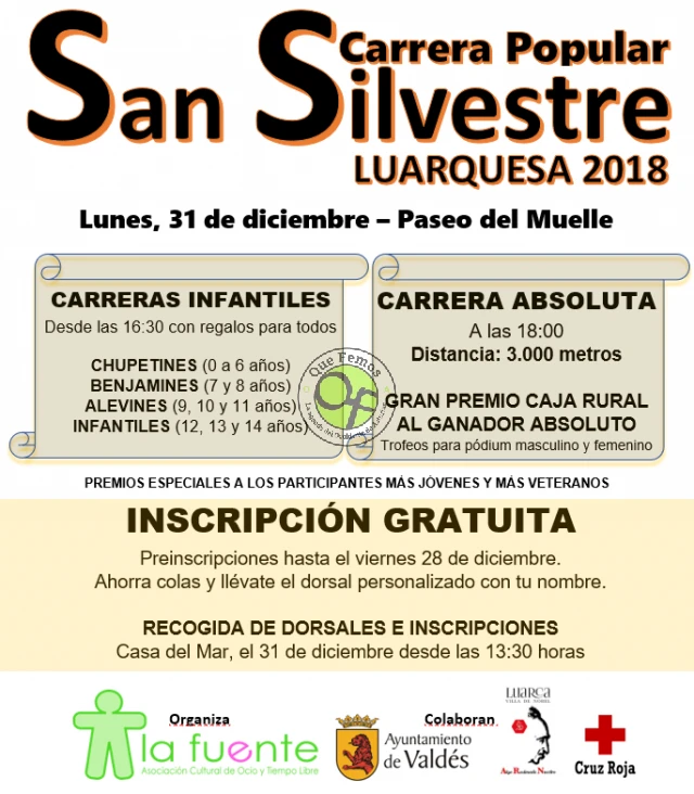 San Silvestre Luarquesa 2018