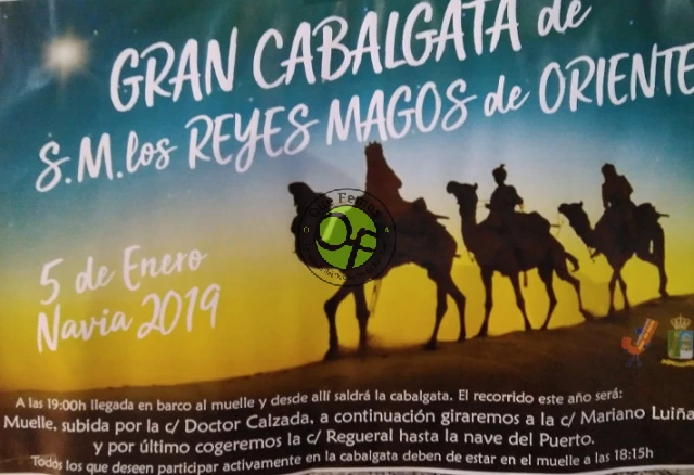 Cabalgata de Reyes 2019 en Navia