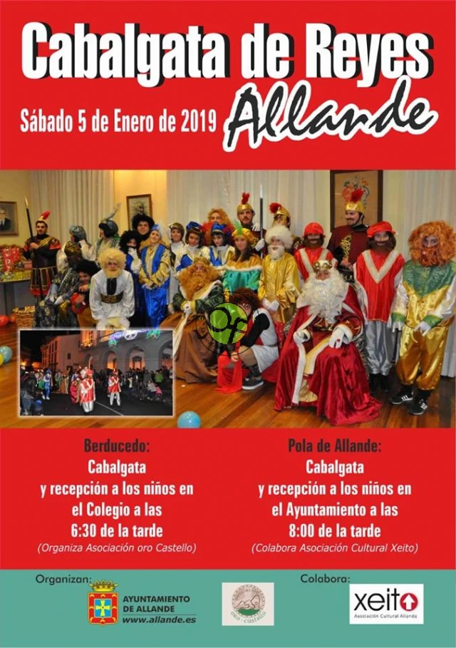 Cabalgata de Reyes 2019 en Berducedo y Allande