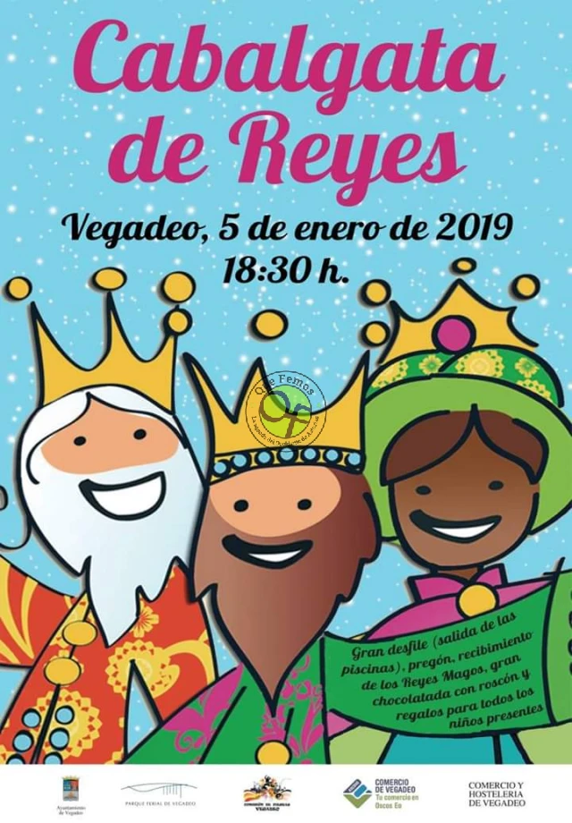 Cabalgata de Reyes 2019 en Vegadeo