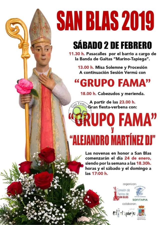 Fiesta de San Blas 2019 en Tapia de Casariego