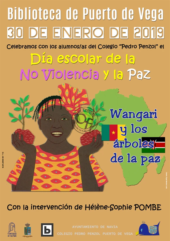 Día Escolar de la No Violencia y la Paz en Puerto de Vega 2019