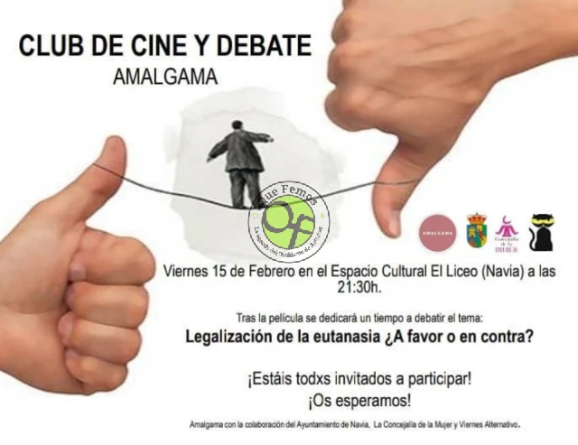 Cine y debate en Navia: la eutanasia, a favor o en contra
