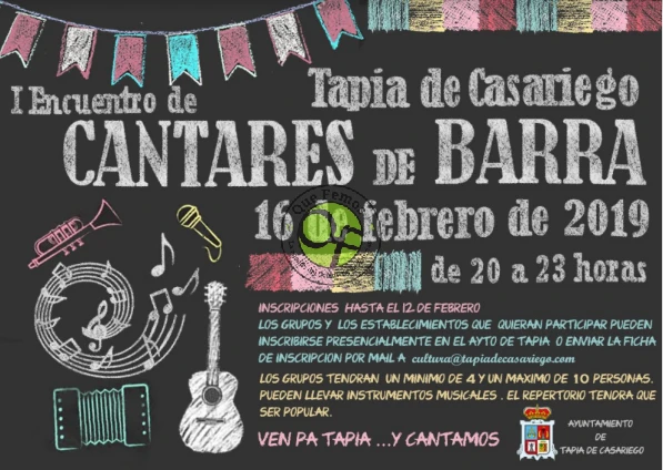 I Encuentro de Cantares de Barra 2019 en Tapia de Casariego