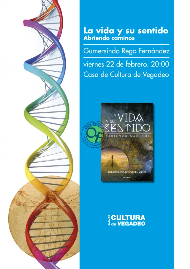 Gumersindo Rego Fernández presenta su libro  “La vida y su sentido, abriendo caminos” en Vegadeo