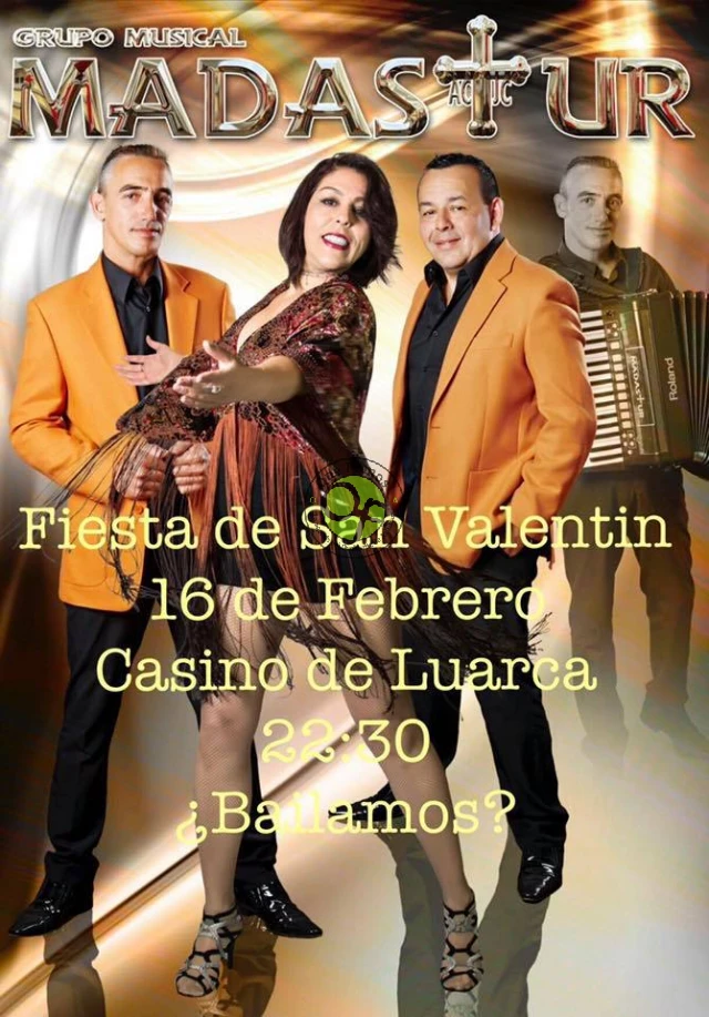 Fiesta de San Valentín en el Casino de Luarca