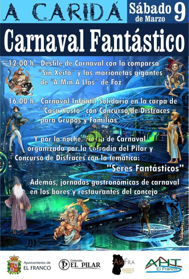 Carnaval Fantástico 2019 en A Caridá