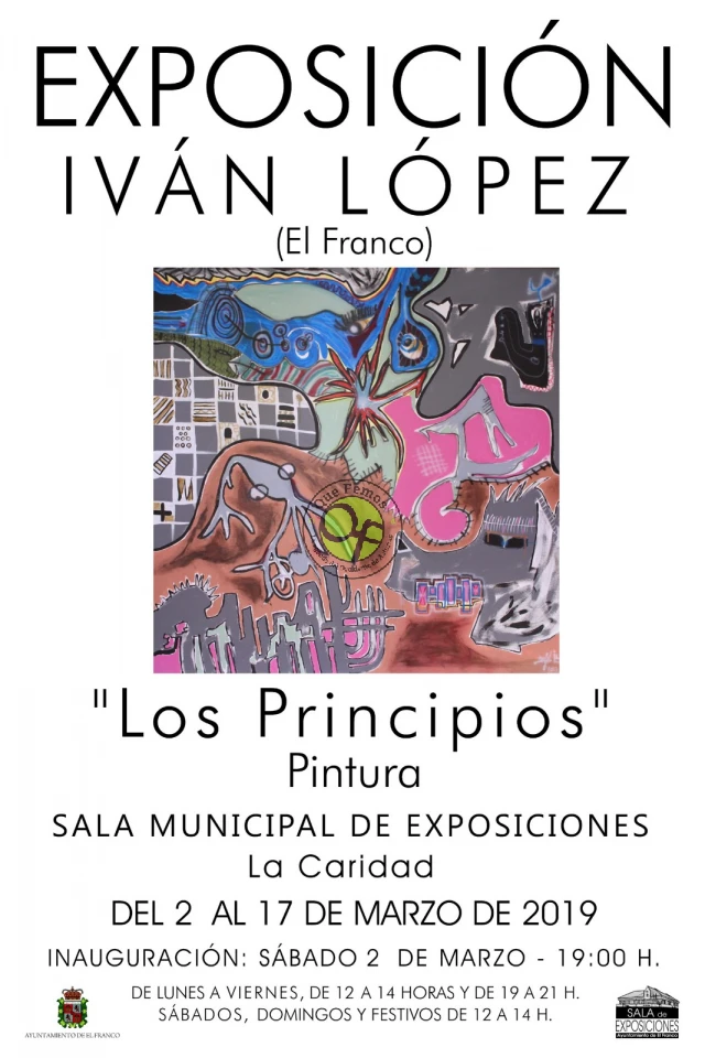 La exposición de Iván López, 