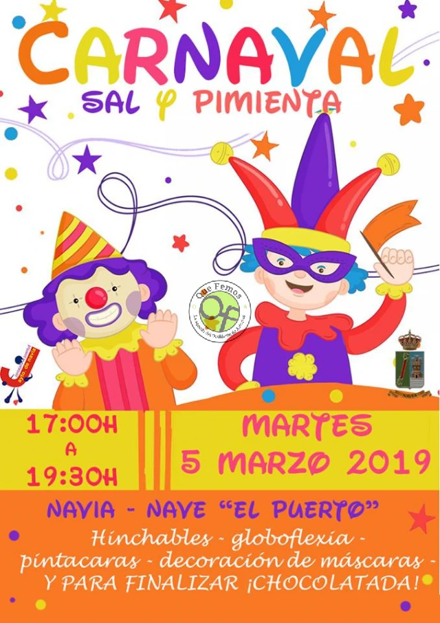 Carnaval Sal y Pimienta en Navia
