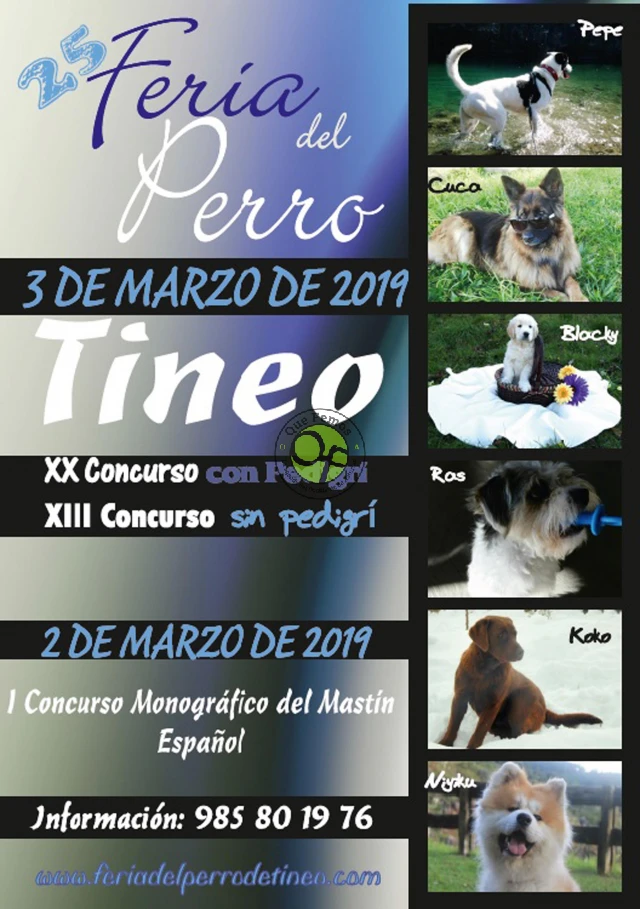 XXV Feria del Perro de Tineo 2019