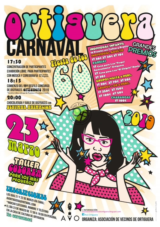 Carnaval 2019 en Ortiguera