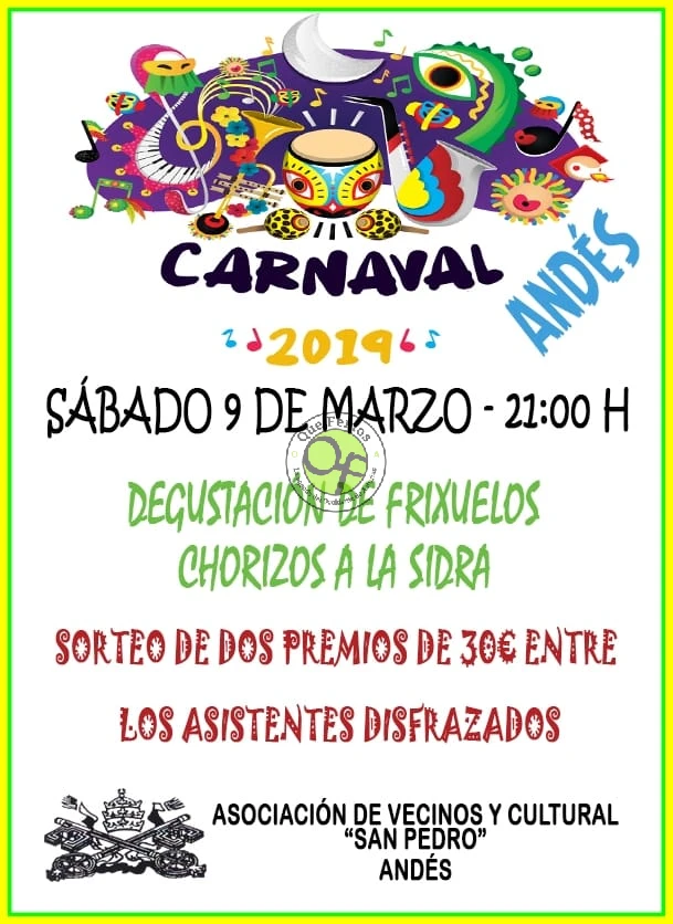 Carnaval 2019 en Andés