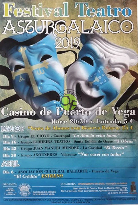 II Festival de Teatro Asturgalaico 2019 en Puerto de Vega