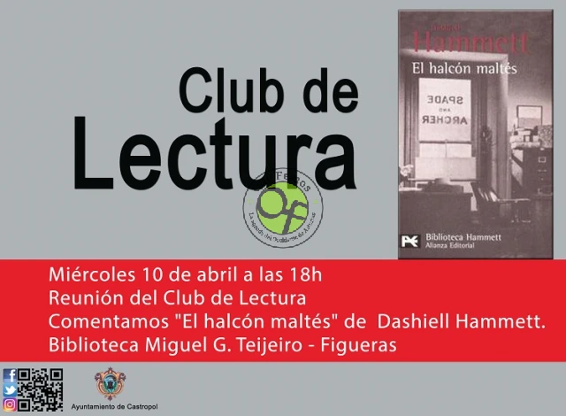 Club de lectura en la Biblioteca Miguel G. Teijeiro de Figueras