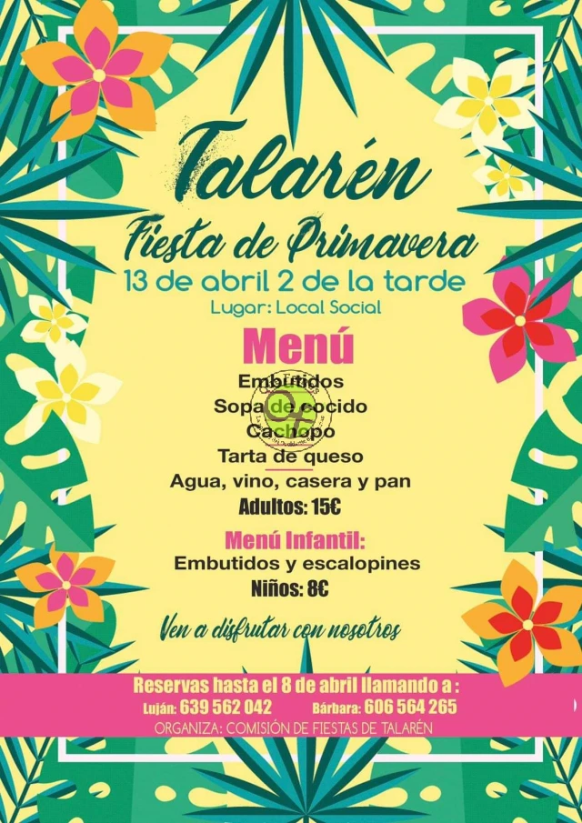 Talarén celebra la Fiesta de la Primavera 2019