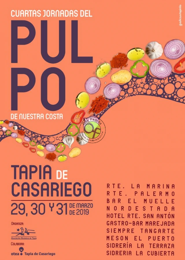 IV Jornadas del Pulpo de Nuestra Costa 2019 en Tapia