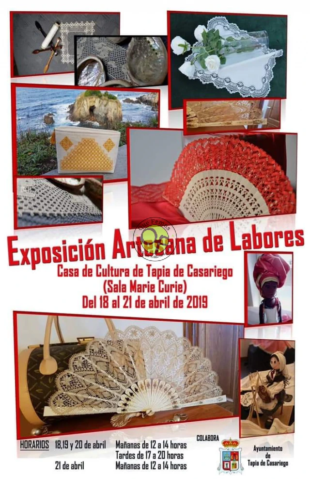 Exposición Artesana de Labores en Tapia de Casariego