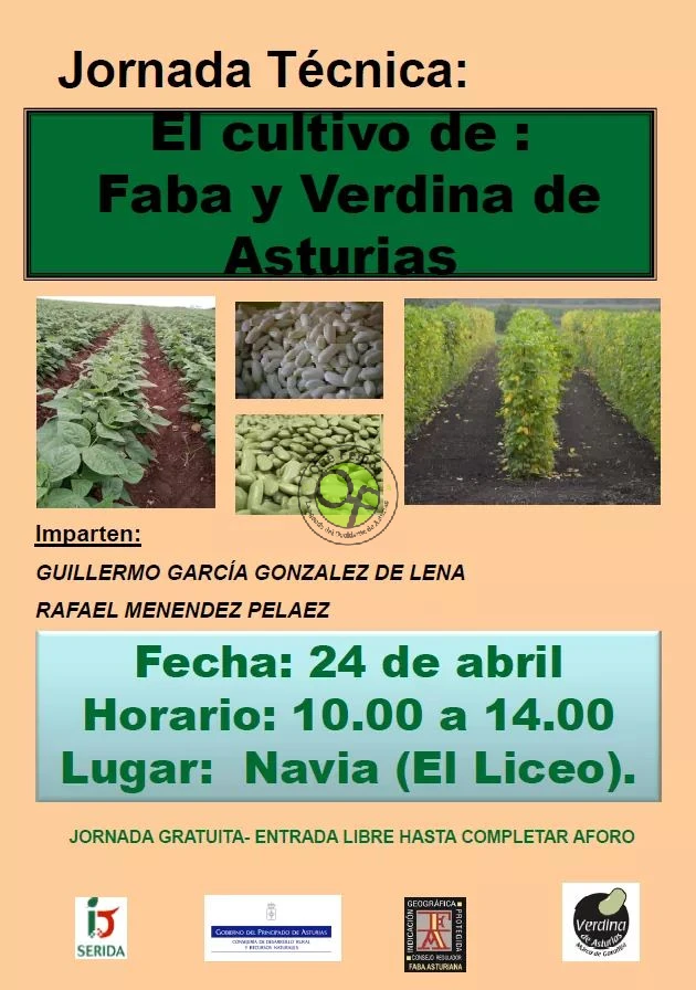 Jornada técnica en Navia: El cultivo de Faba y Verdina de Asturias