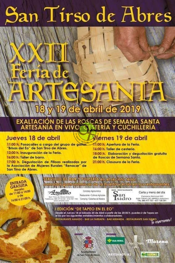 XXII Feria de Artesanía 2019 en San Tirso de Abres