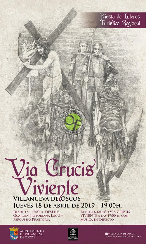 Via Crucis Viviente de Villanueva de Oscos 2019