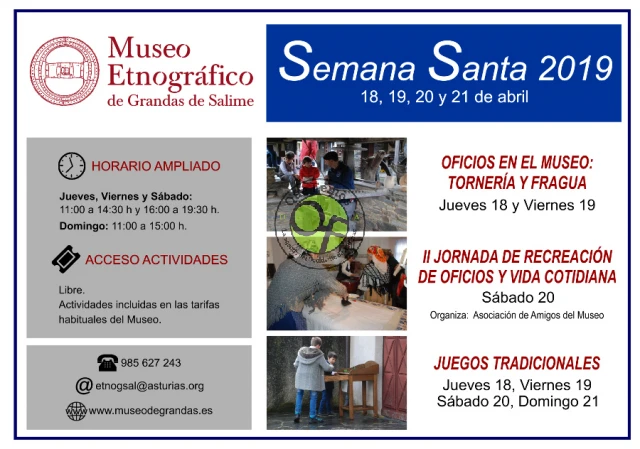 Museo Etnográfico de Grandas de Salime: Semana Santa 2019