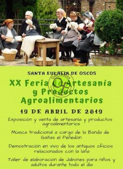 XX Feria de Artesanía y Productos Agroalimentarios 2019 en Santalla de Oscos