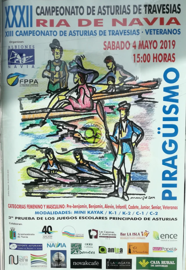 XXXII Campeonato de Asturias de Travesías Ría de Navia 2019