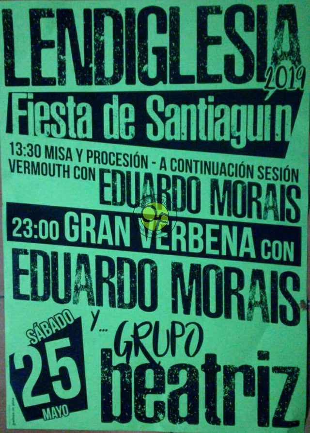 Fiesta de Santiaguín 2019 en Lendiglesia