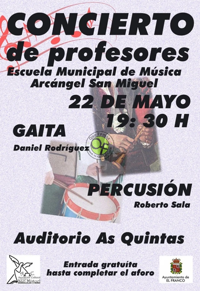 Concierto de Profesores de la Escuela de Música Arcángel San Miguel