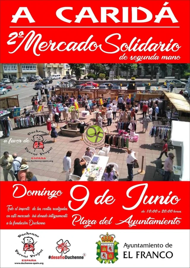 II Mercado Solidario de segunda mano de A Caridá 2019