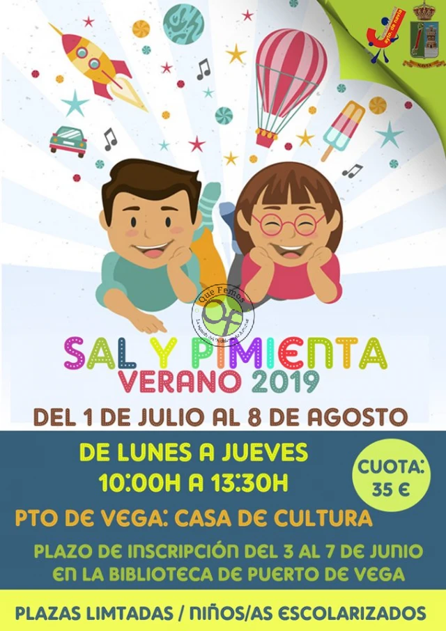 Sal y Pimienta Verano 2019 en Puerto de Vega