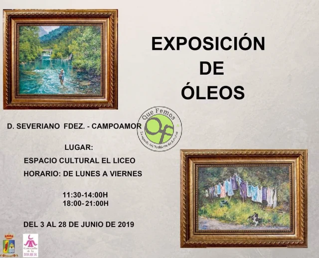 Exposición de óleos de Severiano Fernández-Campoamor