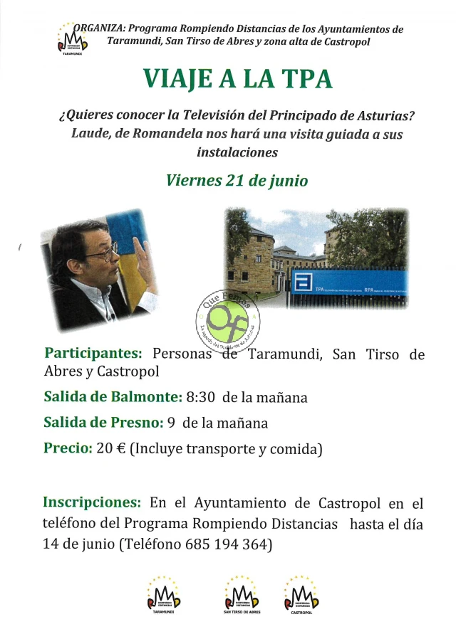 Castropol visita las instalaciones de la TPA en Gijón