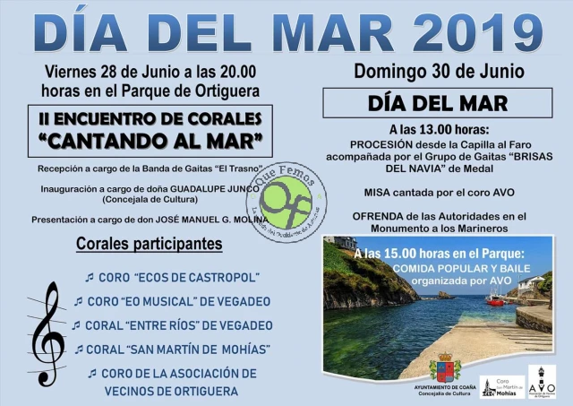 Día del Mar 2019 en Coaña: comida popular en Ortiguera