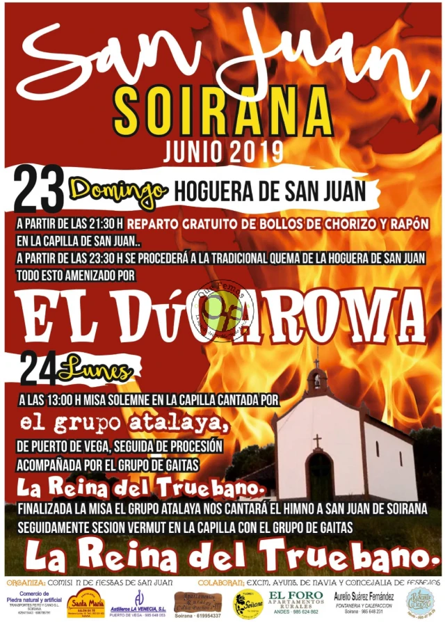 Fiestas de San Juan 2019 en Soirana