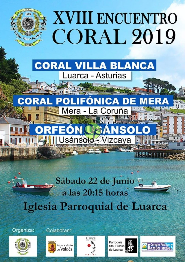 XVIII Encuentro Coral 2019 en Luarca