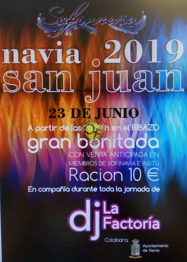 San Juan 2019 en Navia